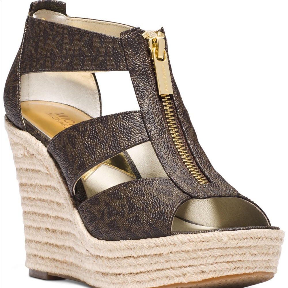 Michael Kors Damita wedge platforms